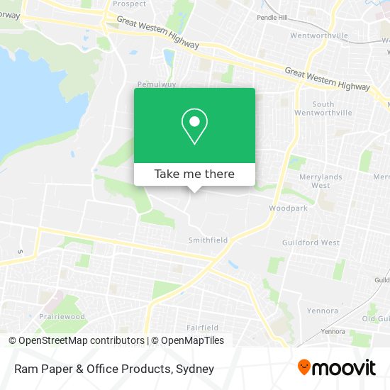 Ram Paper & Office Products map