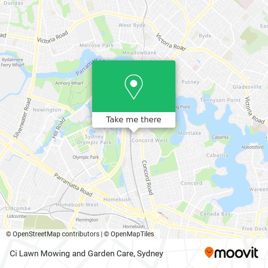 Mapa Ci Lawn Mowing and Garden Care