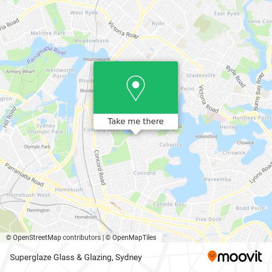 Superglaze Glass & Glazing map