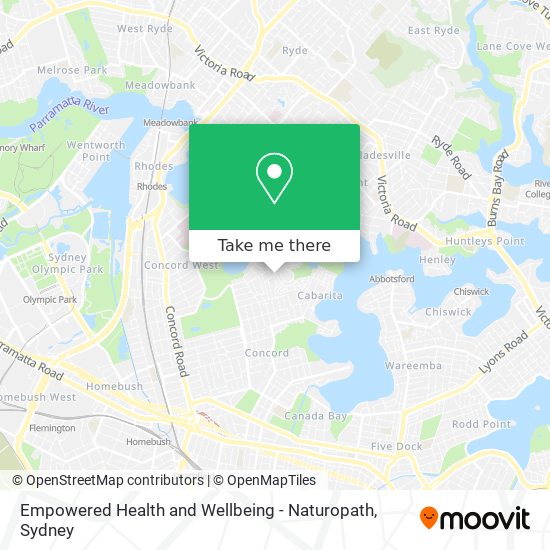 Mapa Empowered Health and Wellbeing - Naturopath