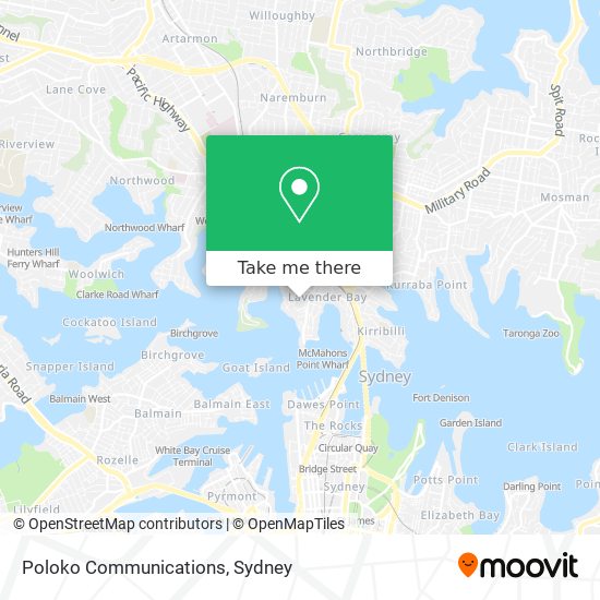 Poloko Communications map