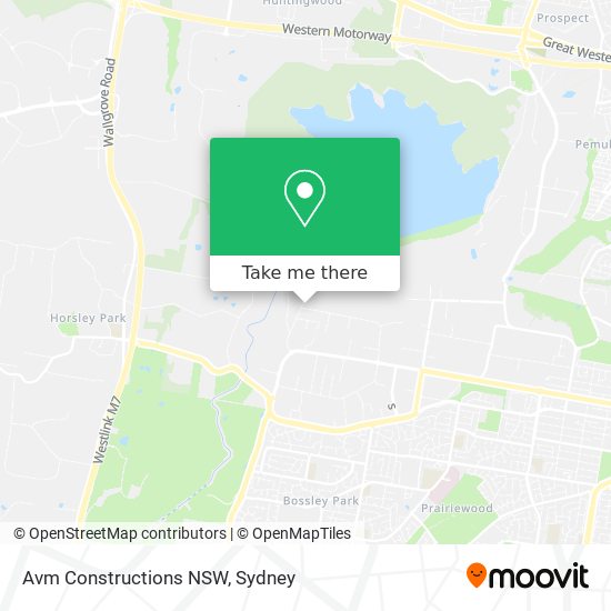 Avm Constructions NSW map