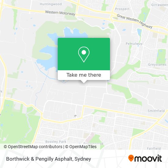 Borthwick & Pengilly Asphalt map