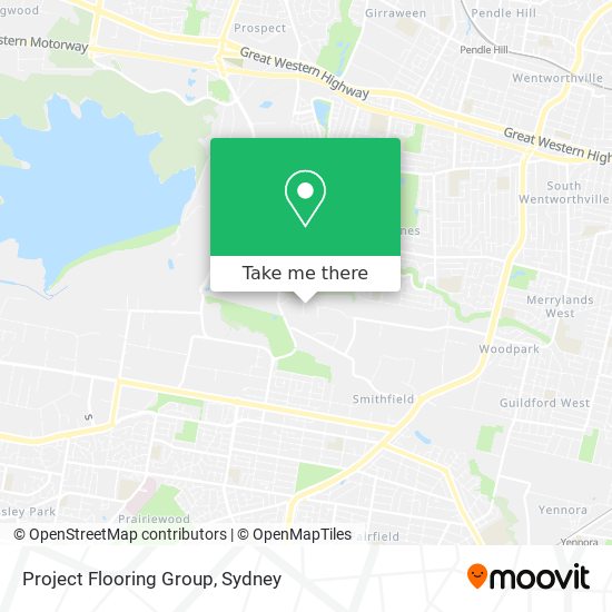 Project Flooring Group map
