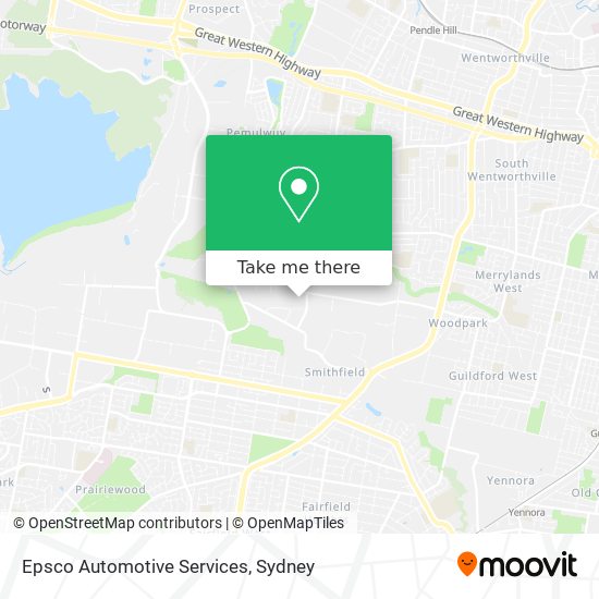 Epsco Automotive Services map