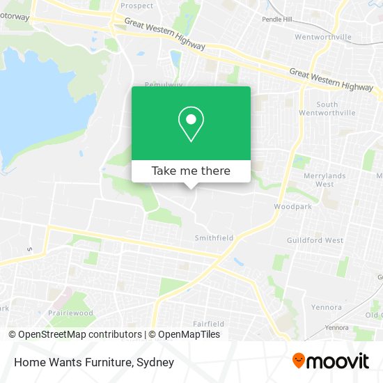 Home Wants Furniture map