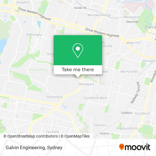 Galvin Engineering map