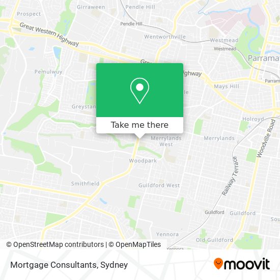 Mortgage Consultants map