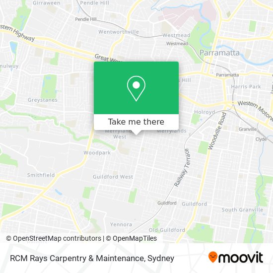 RCM Rays Carpentry & Maintenance map