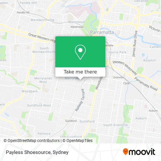 Payless Shoesource map