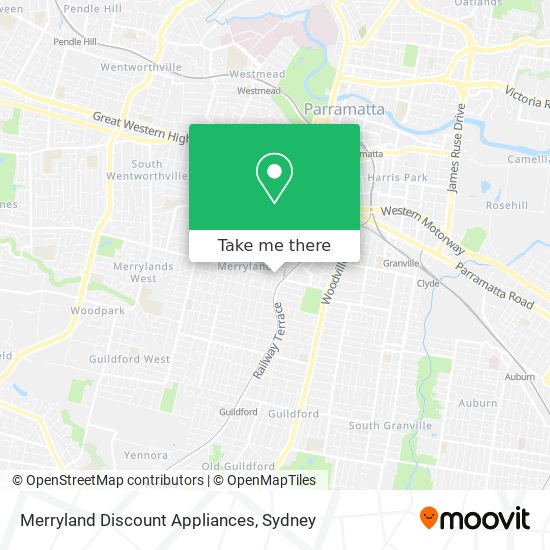 Merryland Discount Appliances map