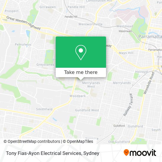 Tony Fias-Ayon Electrical Services map