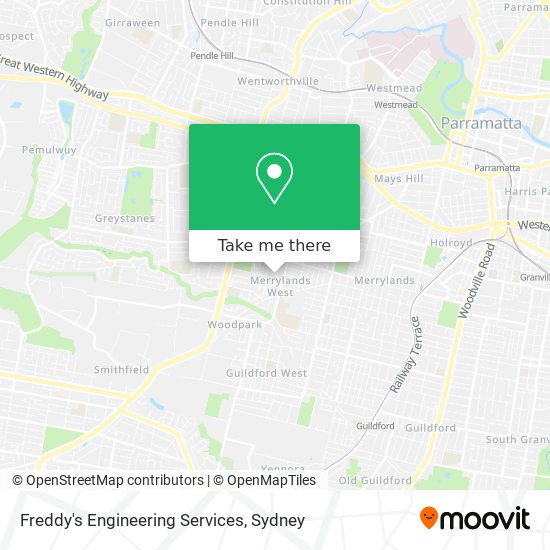 Mapa Freddy's Engineering Services