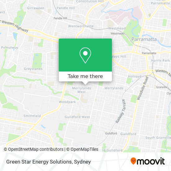 Green Star Energy Solutions map