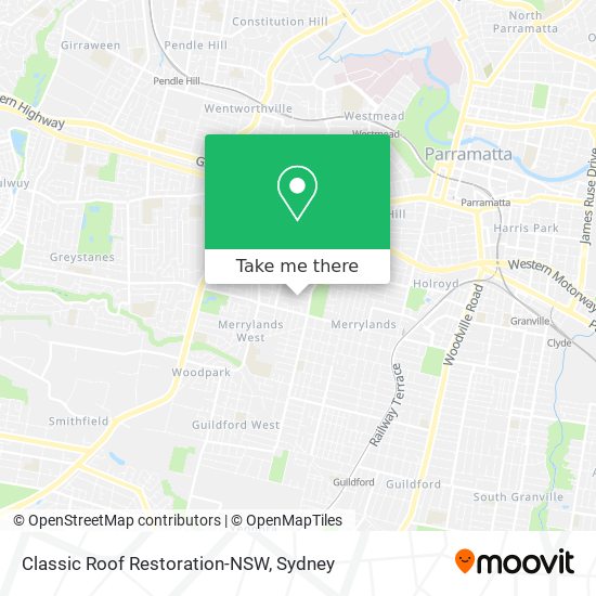 Classic Roof Restoration-NSW map