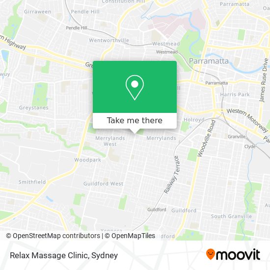 Relax Massage Clinic map