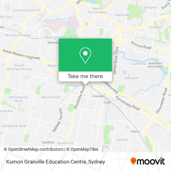 Kumon Granville Education Centre map