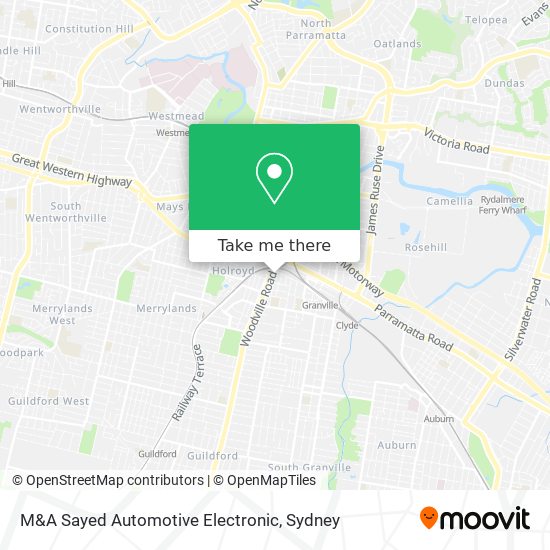 M&A Sayed Automotive Electronic map