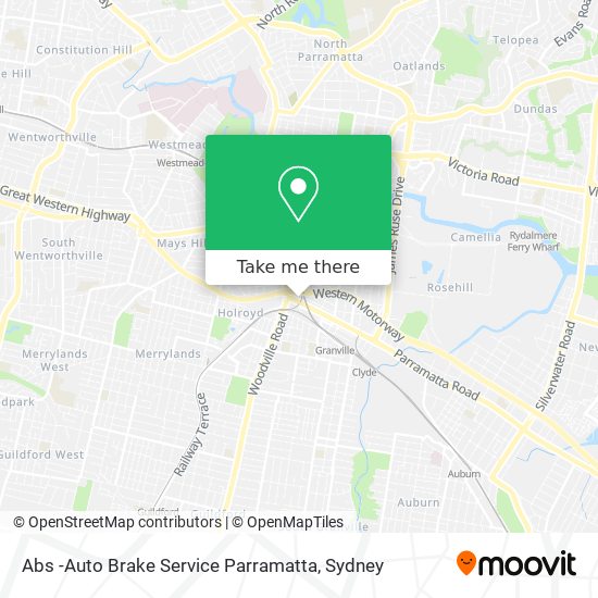 Mapa Abs -Auto Brake Service Parramatta