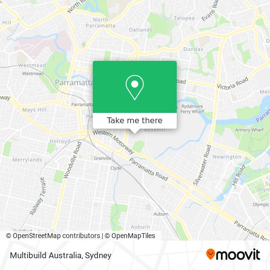 Multibuild Australia map