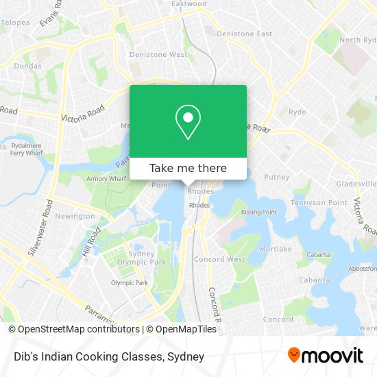 Dib's Indian Cooking Classes map