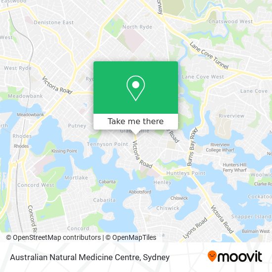 Australian Natural Medicine Centre map