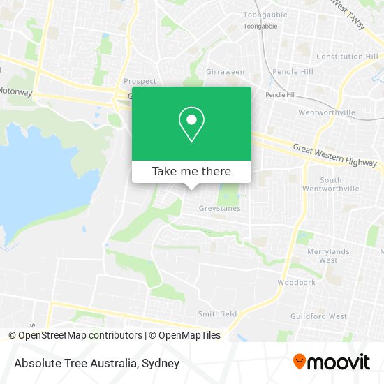 Absolute Tree Australia map