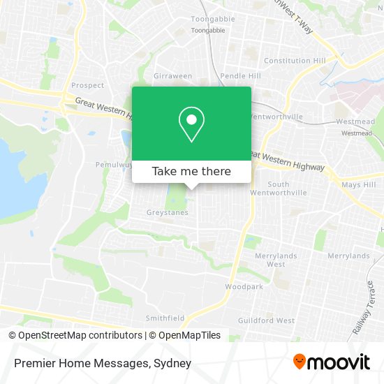Premier Home Messages map