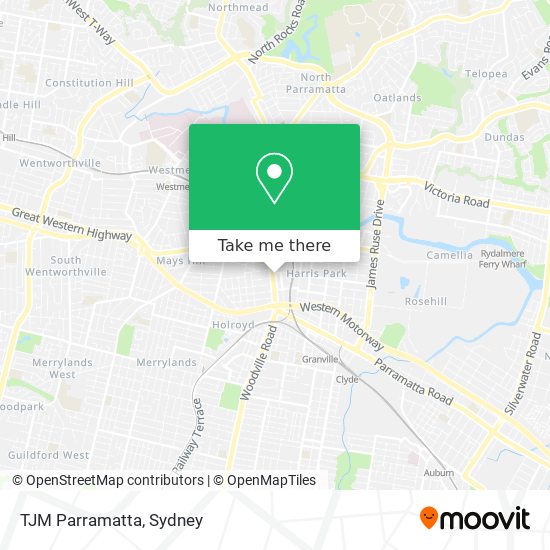 TJM Parramatta map