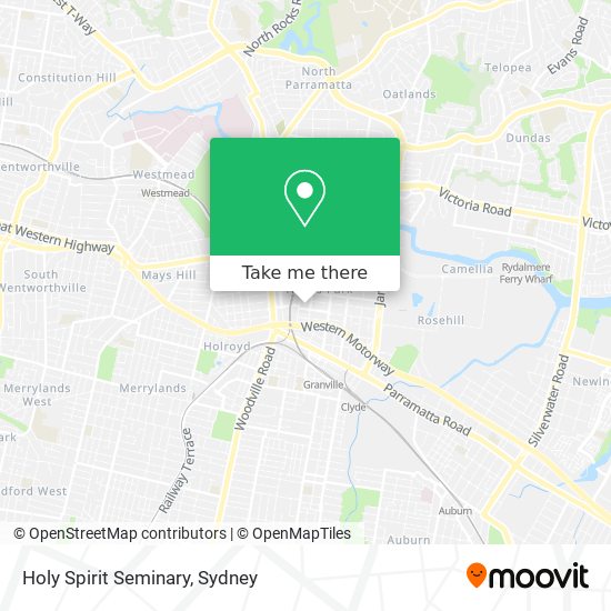 Holy Spirit Seminary map