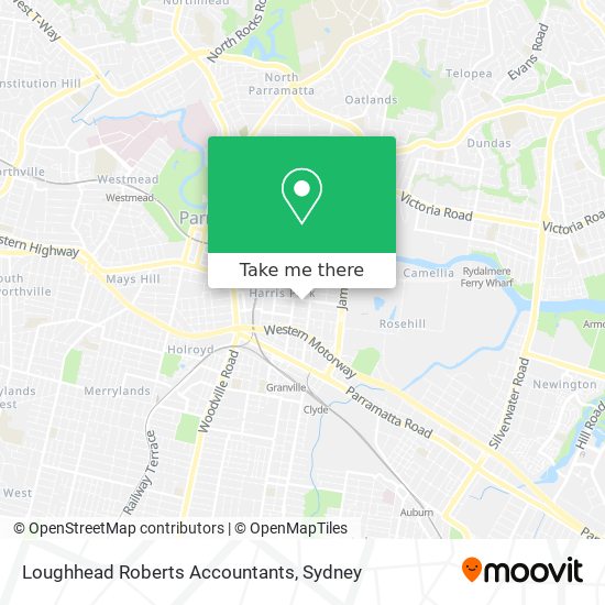 Mapa Loughhead Roberts Accountants