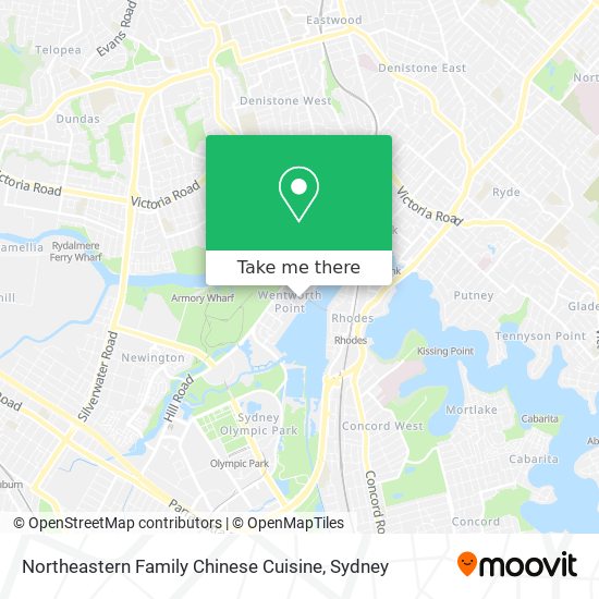 Northeastern Family Chinese Cuisine map