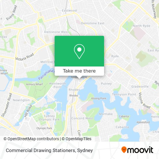 Mapa Commercial Drawing Stationers