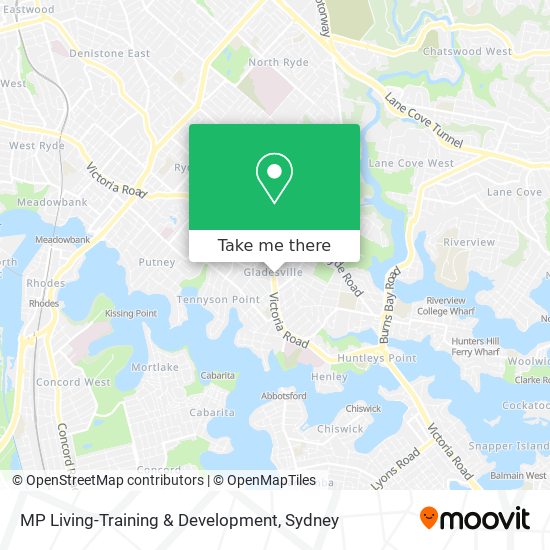 Mapa MP Living-Training & Development