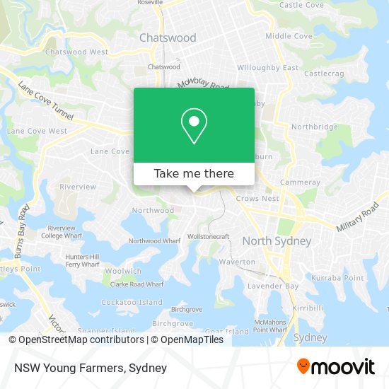 NSW Young Farmers map