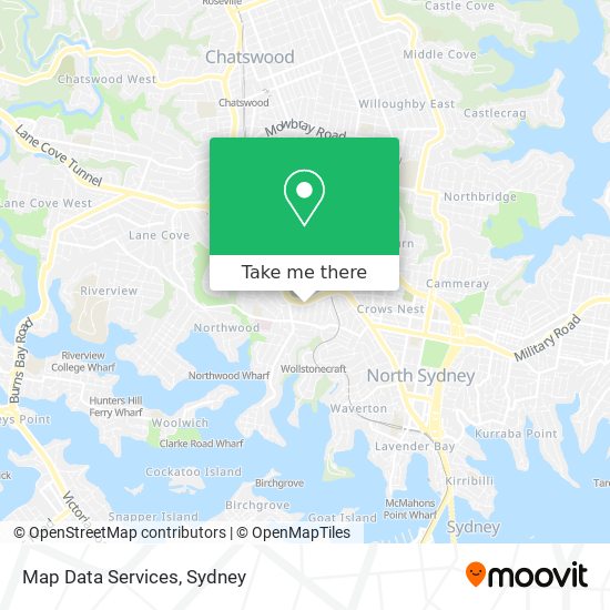 Map Data Services map