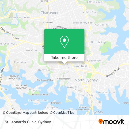 St Leonards Clinic map