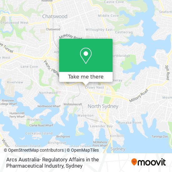 Mapa Arcs Australia- Regulatory Affairs in the Pharmaceutical Industry