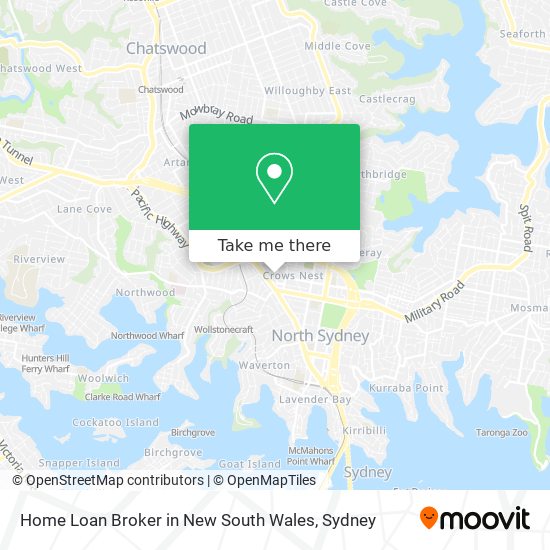 Mapa Home Loan Broker in New South Wales