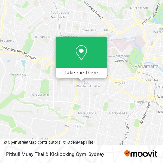 Pitbull Muay Thai & Kickboxing Gym map