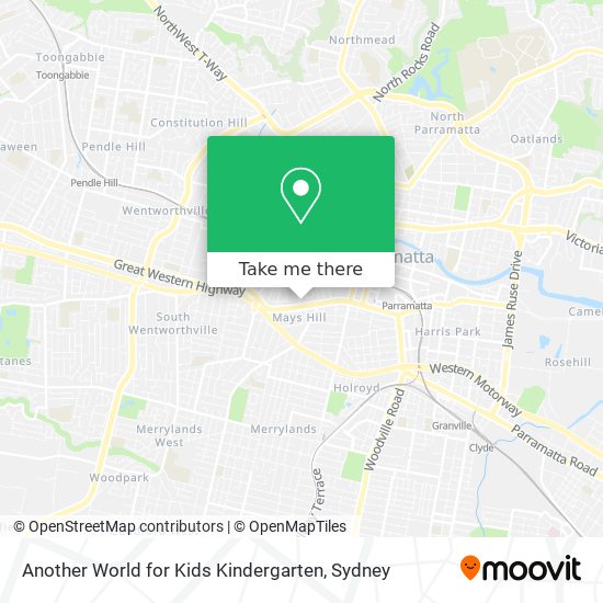 Mapa Another World for Kids Kindergarten