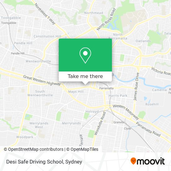 Desi Safe Driving School map