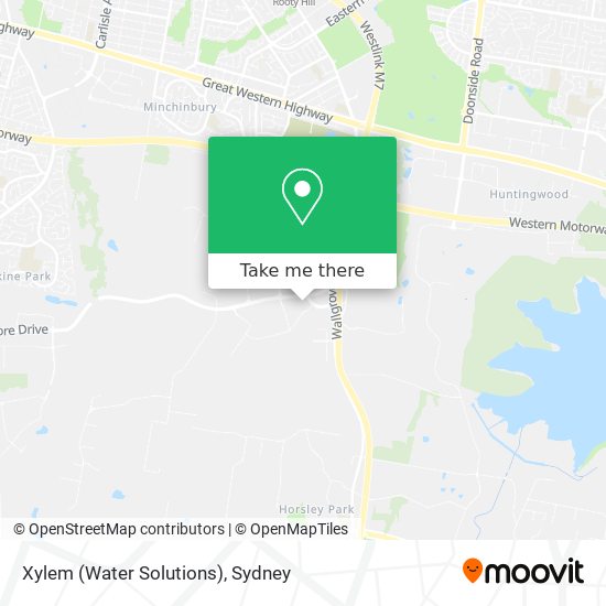 Xylem (Water Solutions) map
