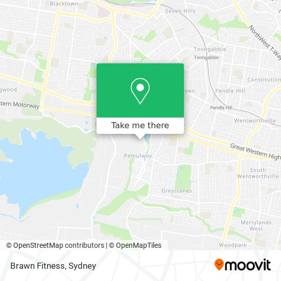 Brawn Fitness map