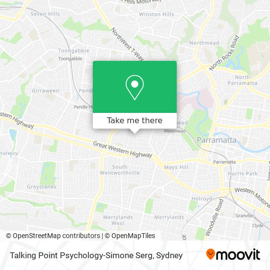 Talking Point Psychology-Simone Serg map