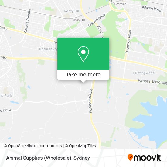 Animal Supplies (Wholesale) map