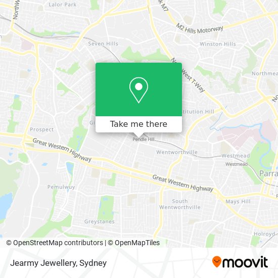 Jearmy Jewellery map