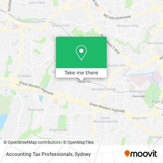 Accounting Tax Professionals map