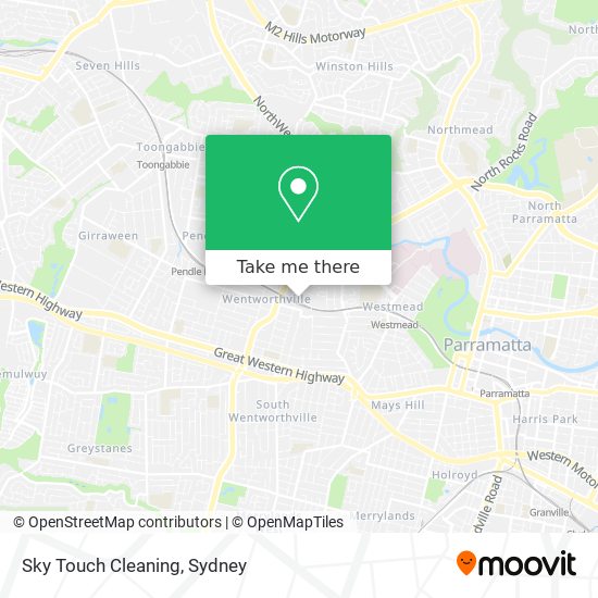 Sky Touch Cleaning map