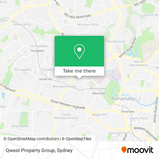 Qwest Property Group map